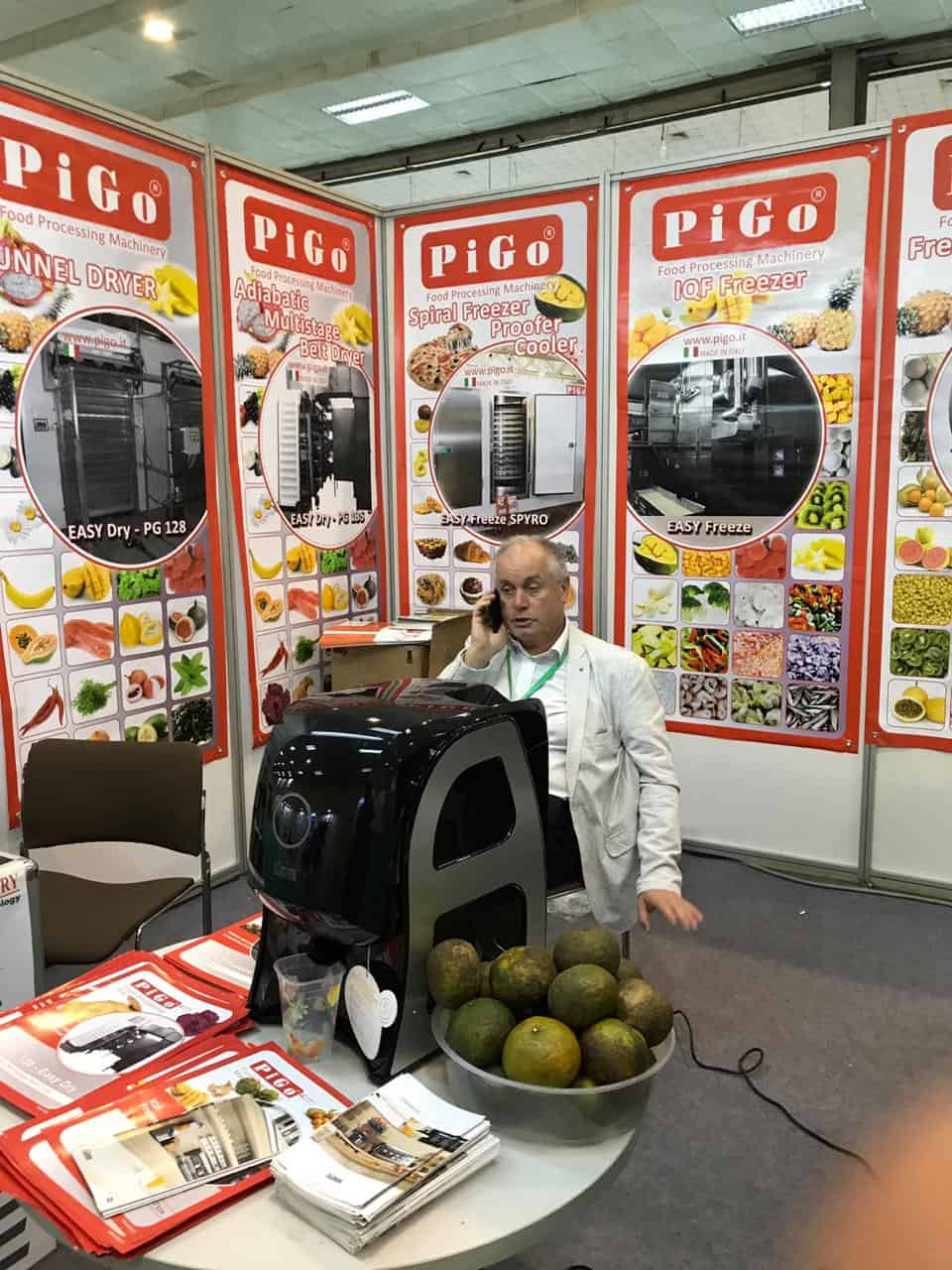 Pigo Italy tại triển lãm Food & Beverage Hà nội 2018