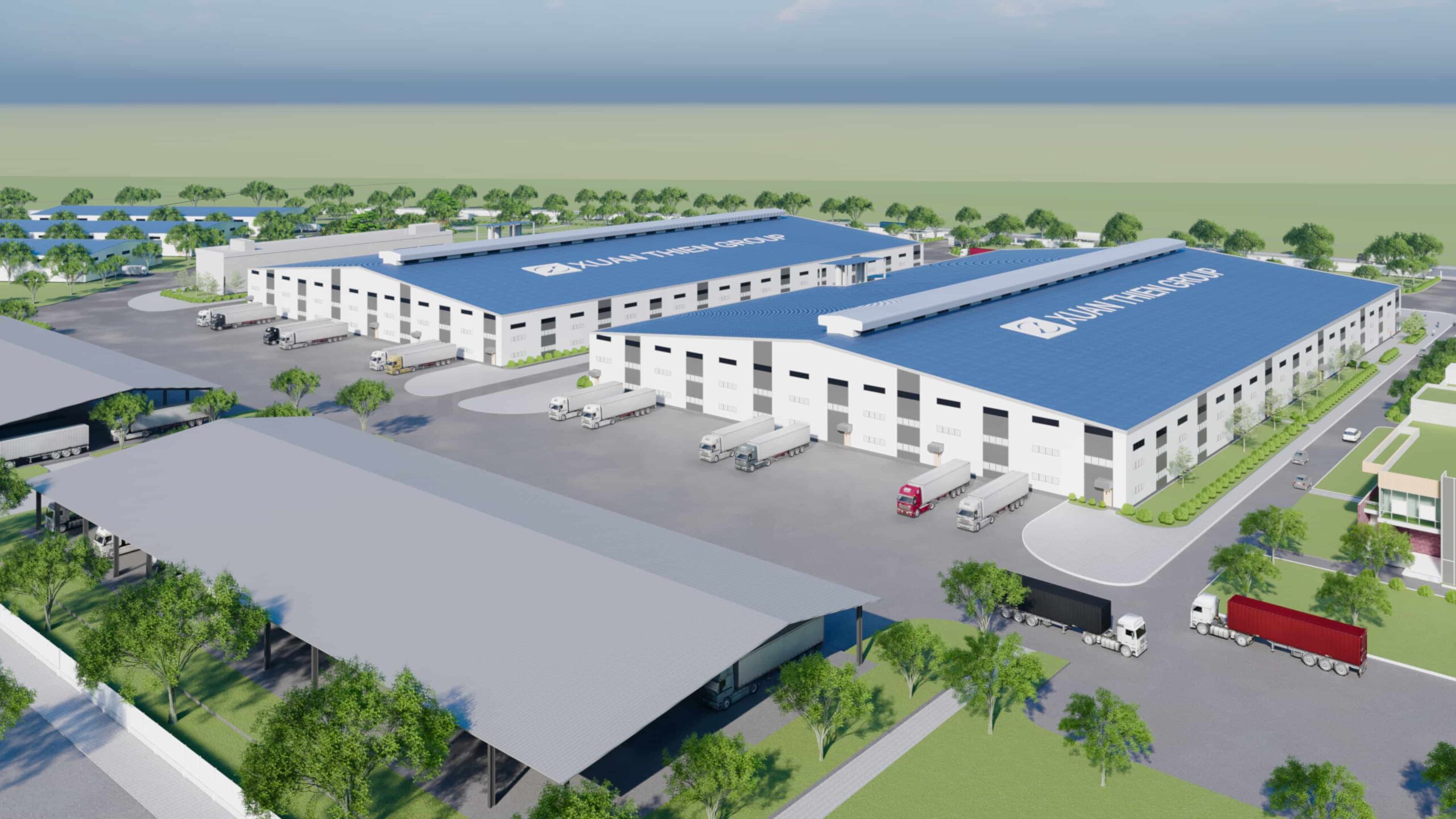 Design of food processing factory