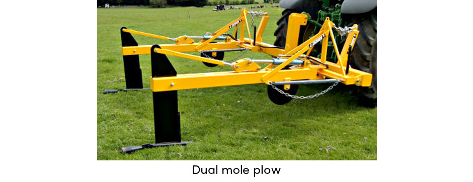 Máy cày Mole: Công cụ cần thiết để cải thiện độ xốp của đất