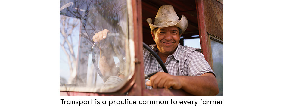 Giao thông vận tải là một yếu tố quan trọng cho sự thành công của nông dân