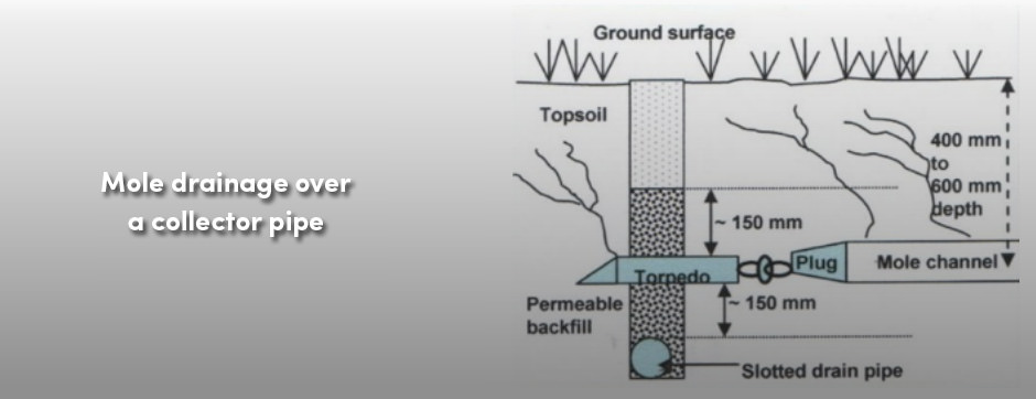 Thoát nước đất đơn giản và chi phí thấp