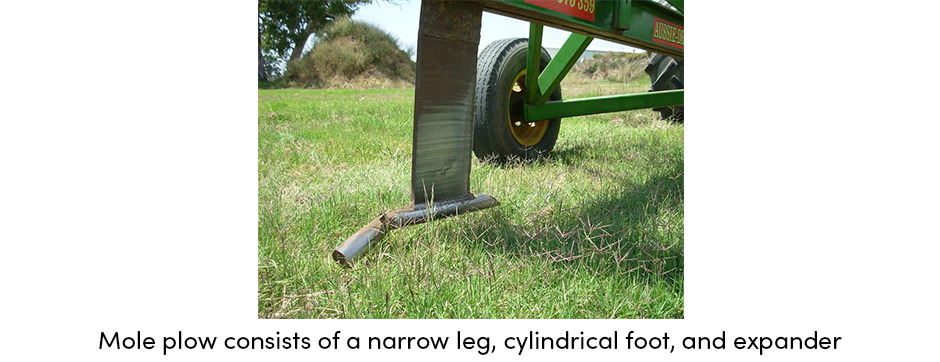 Máy cày Mole: Công cụ cần thiết để cải thiện độ xốp của đất