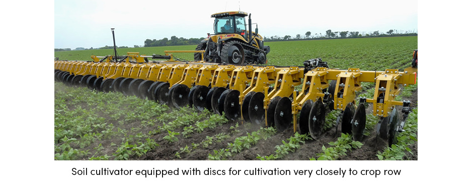 Máy nông nghiệp cứu sinh để loại bỏ cỏ dại: Máy xới đất