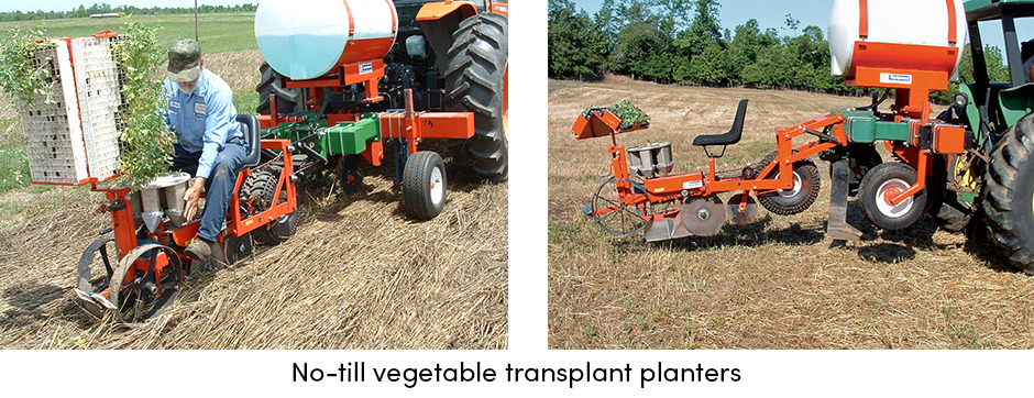 Sự đa dạng của máy móc để gieo trồng cây trồng trên cánh đồng mật độ thấp