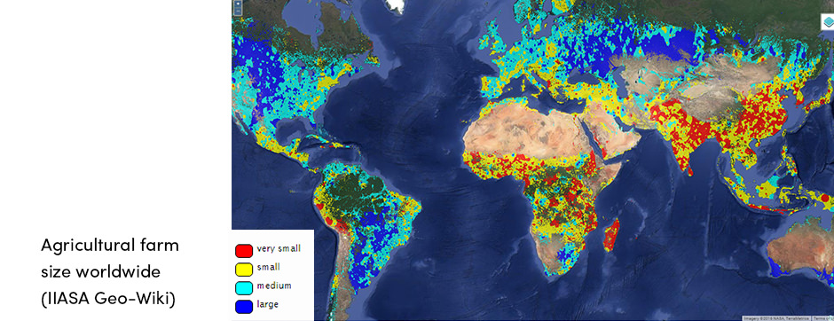 Bản đồ nông nghiệp toàn cầu bị ảnh hưởng bởi biến đổi khí hậu