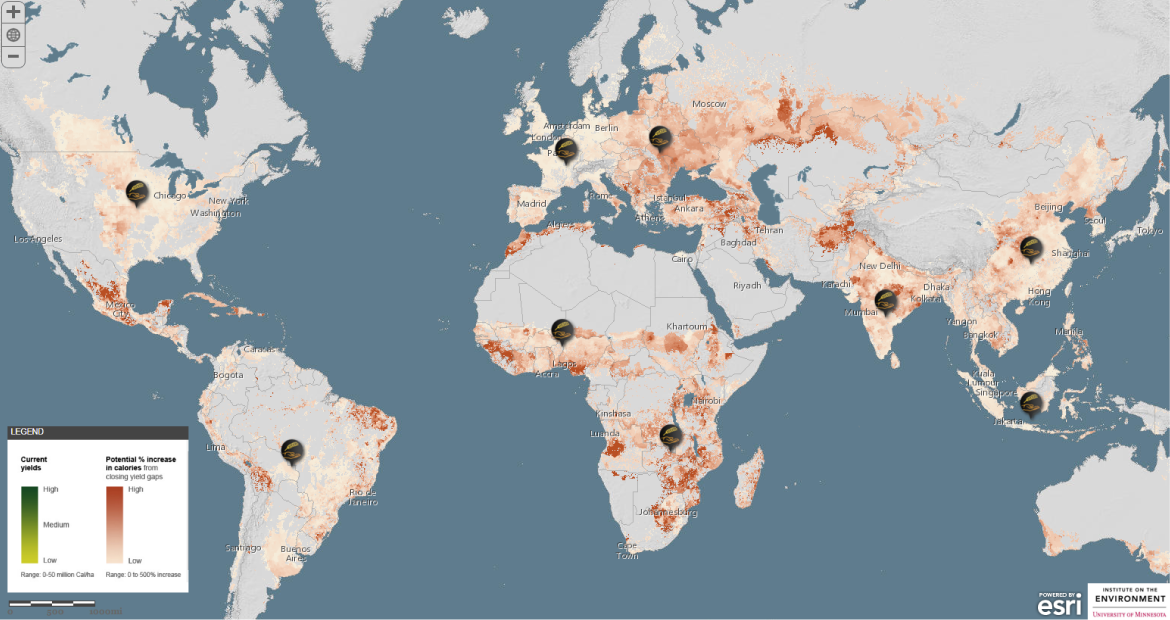 Sản xuất cây trồng toàn cầu có thể đáp ứng nhu cầu trong tương lai?