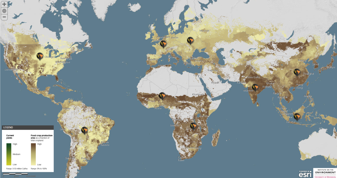 Sản xuất cây trồng toàn cầu có thể đáp ứng nhu cầu trong tương lai?