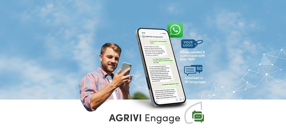 Giới thiệu AGRIVI Engage: Công cụ tư vấn dựa trên AI của bạn để thúc đẩy tương tác trực tiếp với nông dân