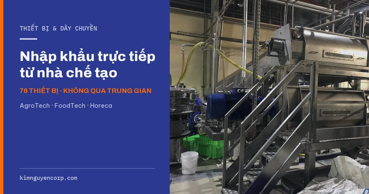 Cụm máy ép tách dịch trái cây — 76 thiết bị nhập khẩu trực tiếp từ nhà chế tạo