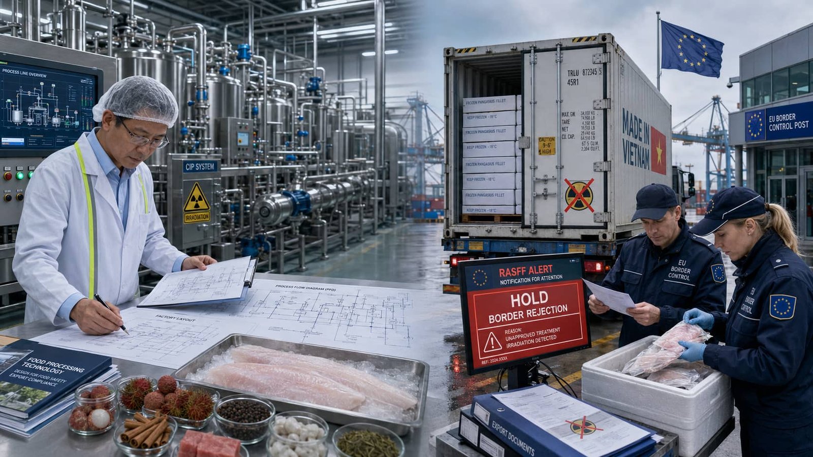 Mười cảnh báo RASFF trong hai tháng