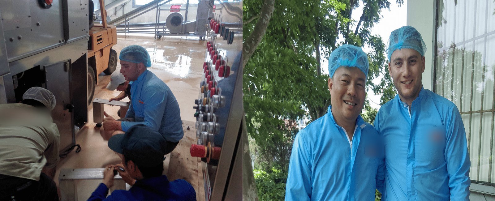 Lắp đặt và chạy thử dây chuyền chế biến dứa tự động